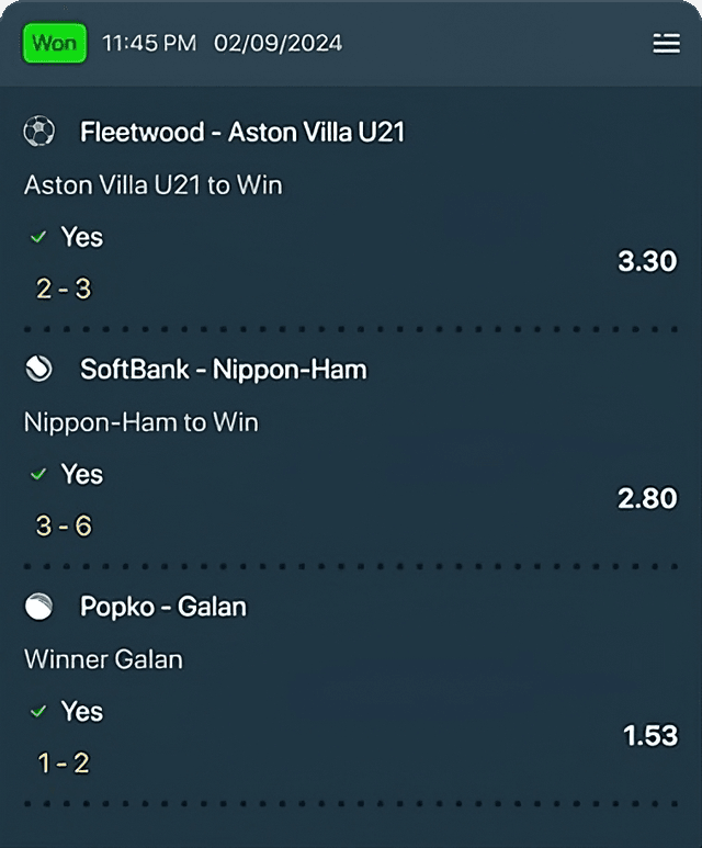 Fanatics Sportsbook Win